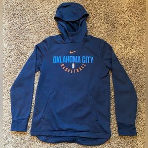 NBA Oklahoma City Thunder Hoodie. Nike Dri-Fit. Youth XL.